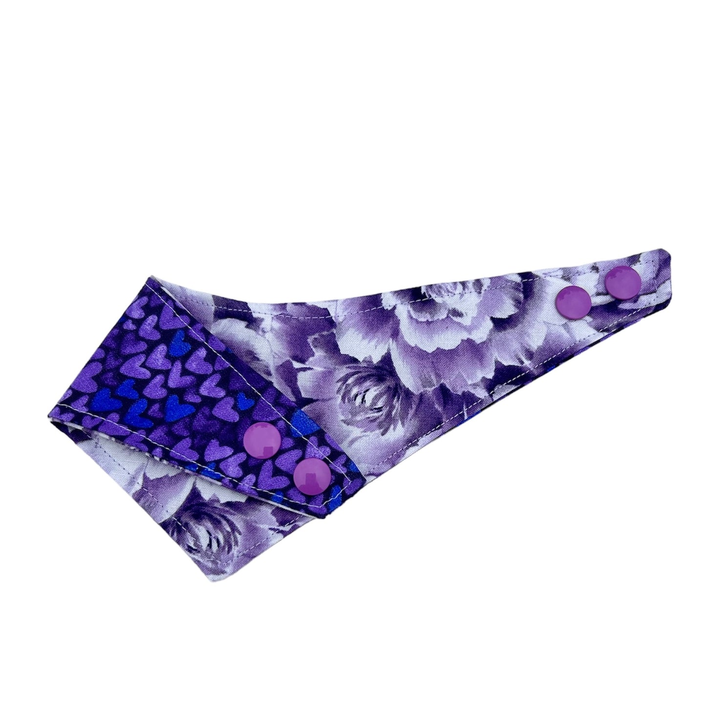 Purple Hearts and Roses