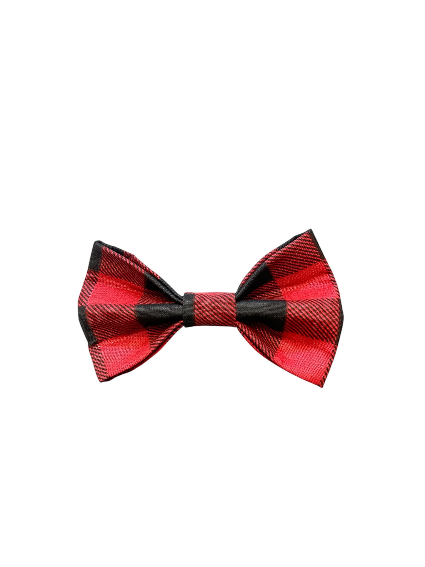 Buffalo Plaid Bow Tie